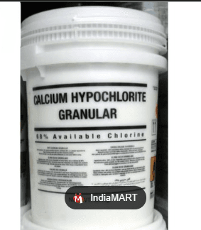 Bao bì CALCIUM HYPOCHLORIDE GRANULAR – Ca(OCl)2 – CLORIN MỸ 70%