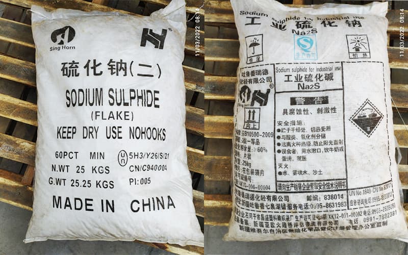 Packaging Sodium Sulphide - NA2S - Sodium Sulfide
