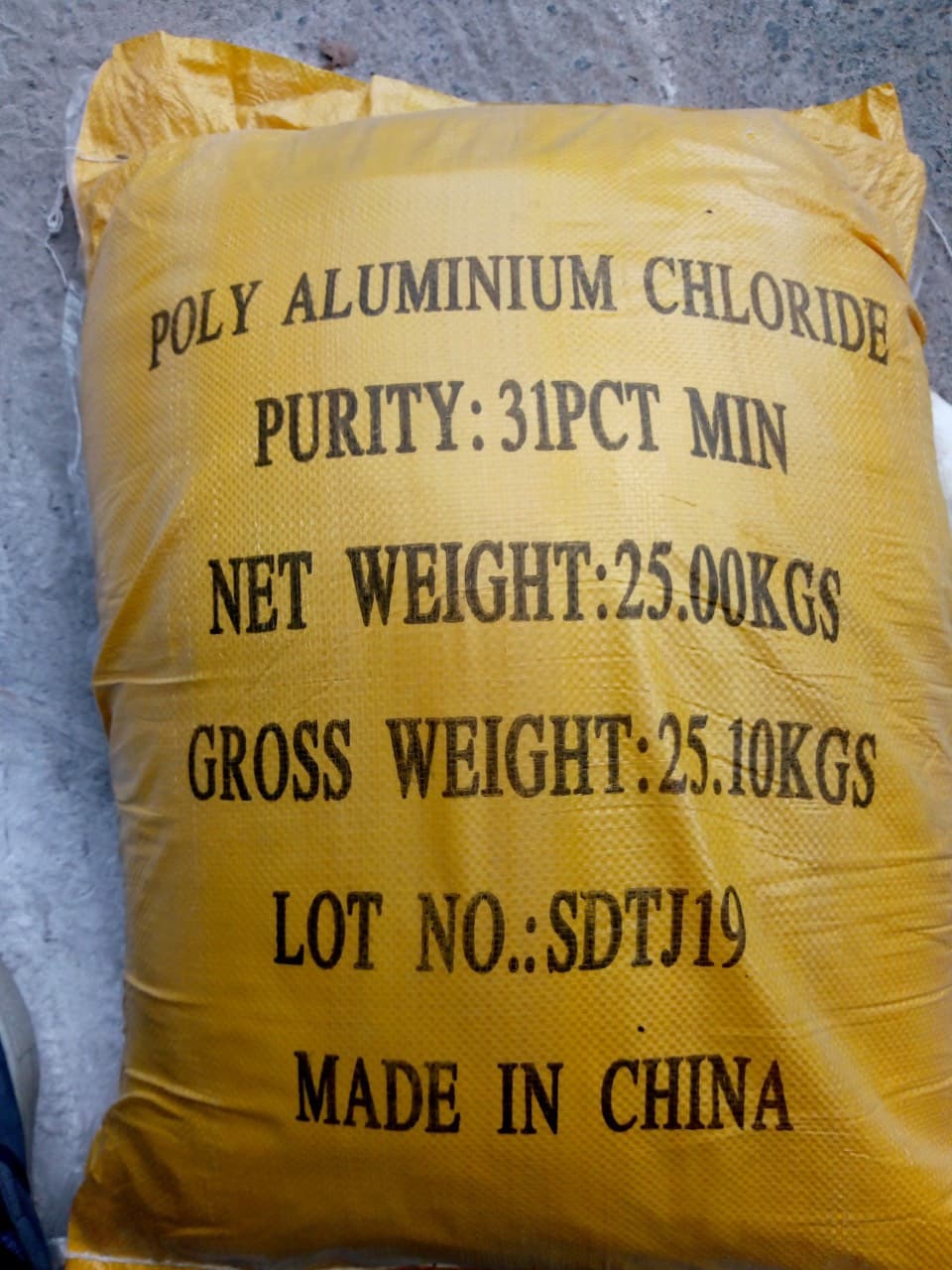 Bao bì PAC 31% VÀNG NGHỆ