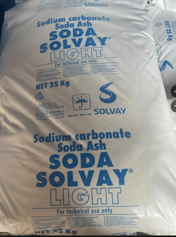 Bao bì SODA SOLVAY - SODA ASH LIGHT Công Nghiệp